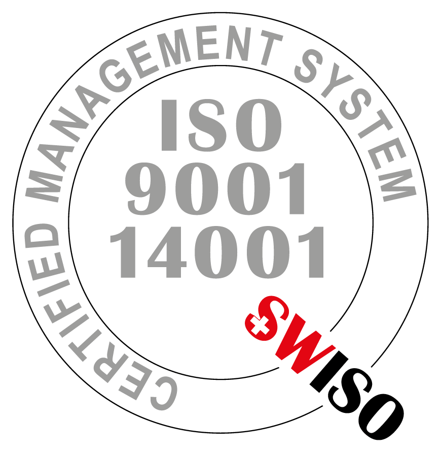 SWISO Logo ISO 9001 14001